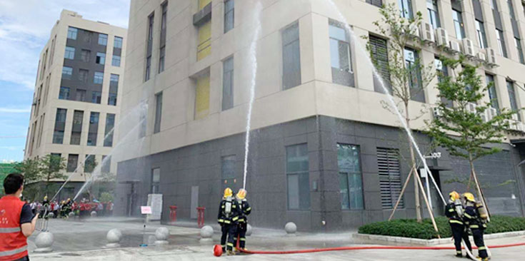 舉行2021年度上半年消防演習(xí)